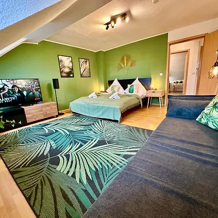 Apartment Dschungel Wohnung, Geräumig, Netflix, Sonos, Zentral Duisburg